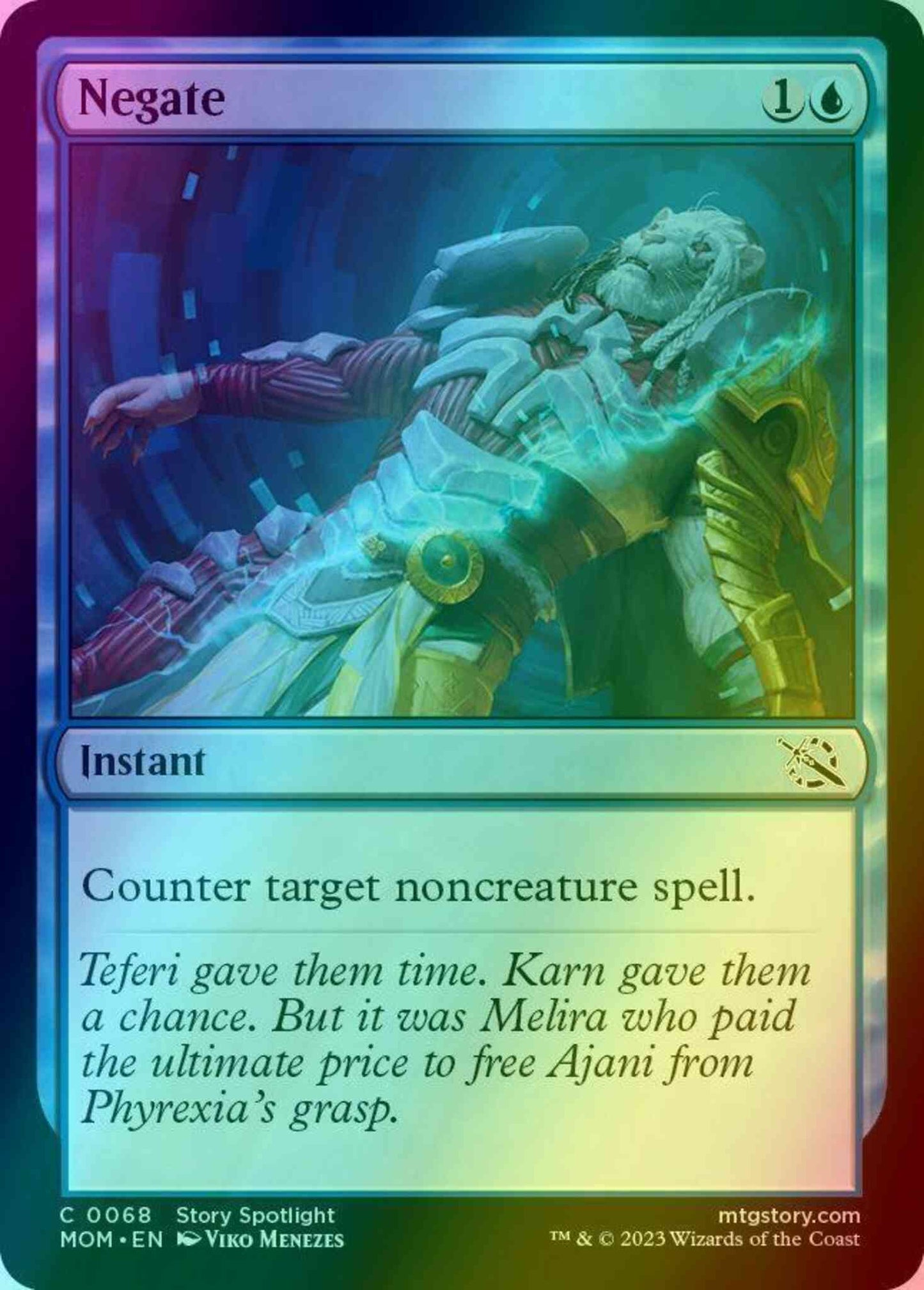 Negate [68] [March of the Machine] [Foil]