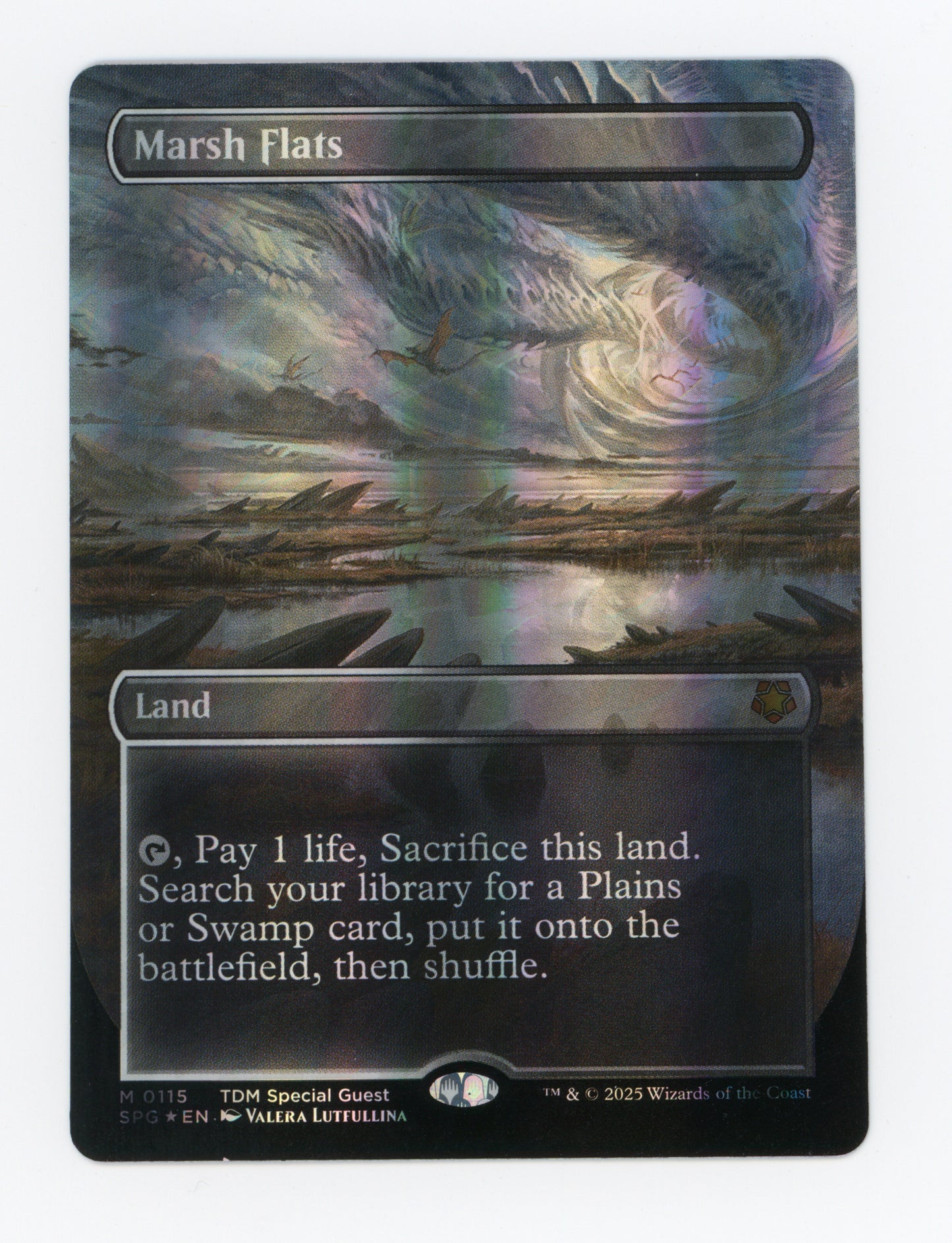 Marsh Flats — Borderless|Dragonscale Foil — ID 17928