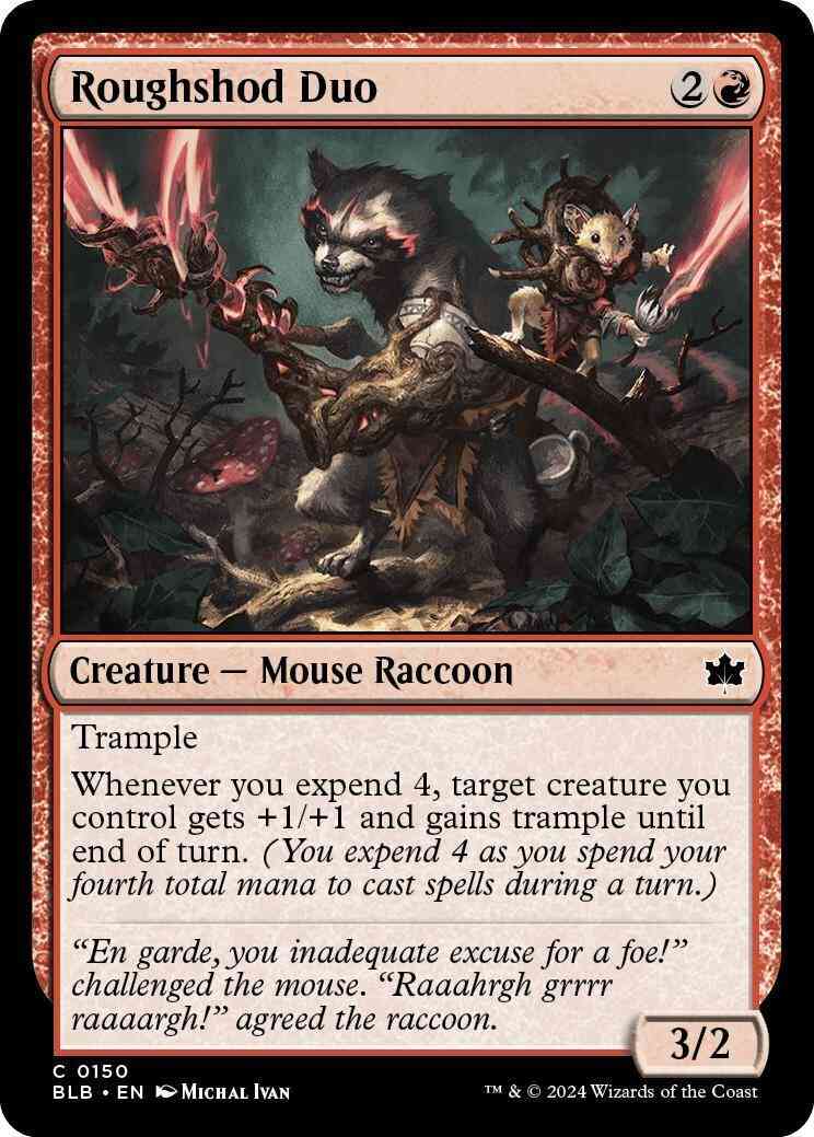 Roughshod Duo [150] [Bloomburrow] [Non-Foil]
