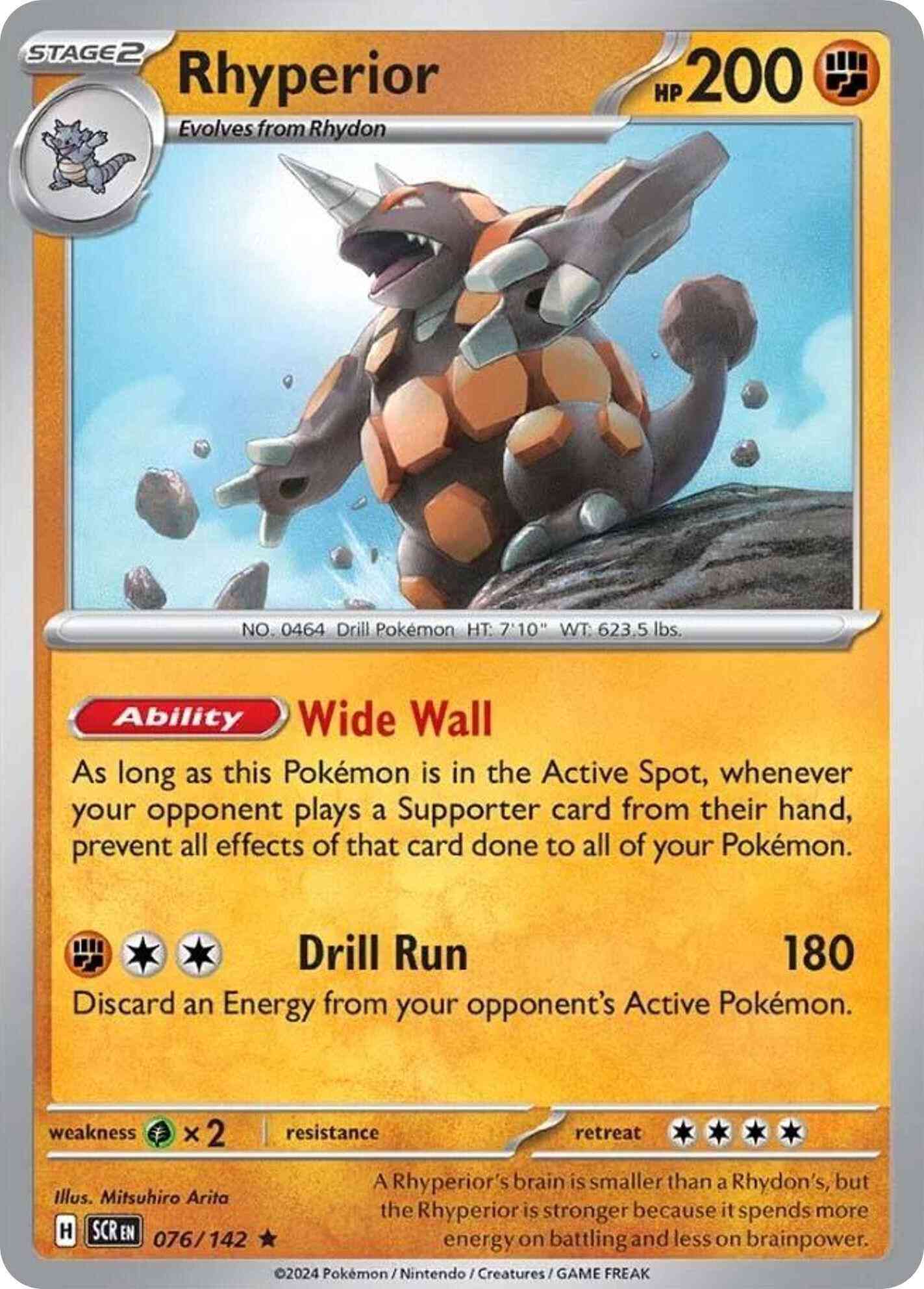 Rhyperior - 076/142 - Rare [sv07-076] [Holo]