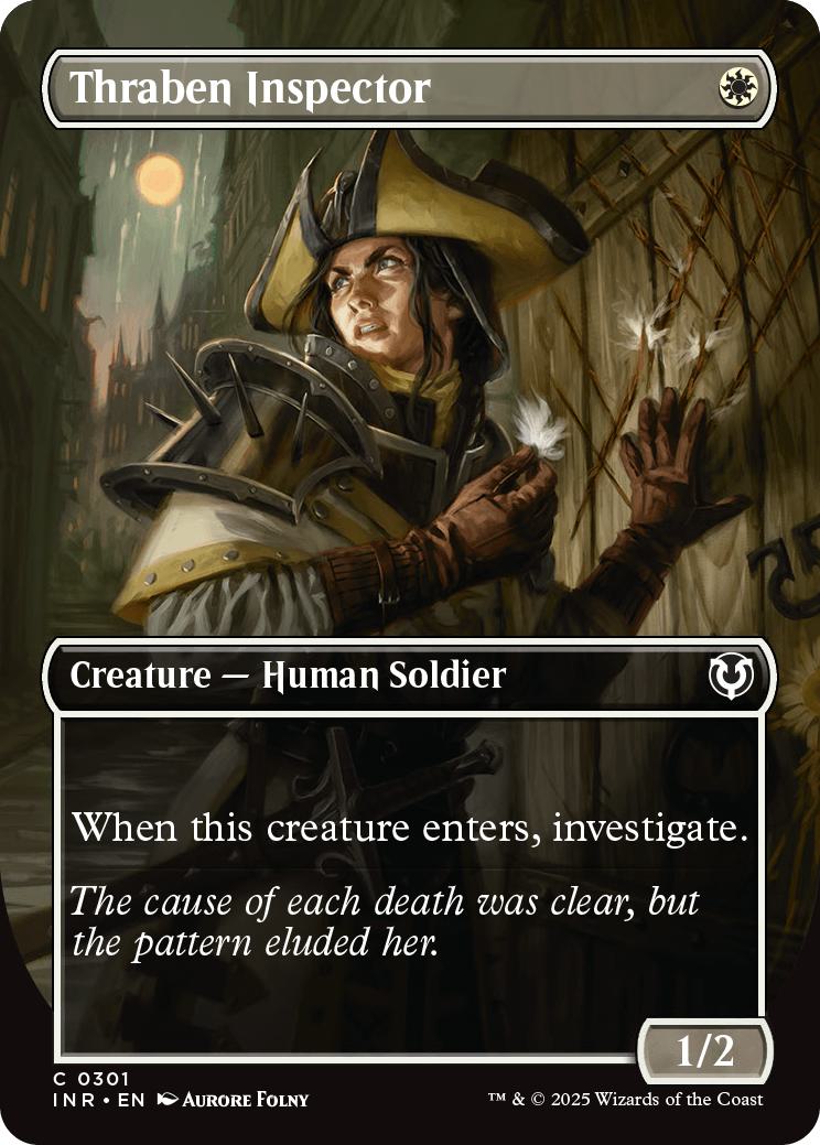 Thraben Inspector [301] [Borderless] [Innistrad Remastered] [Non-Foil]