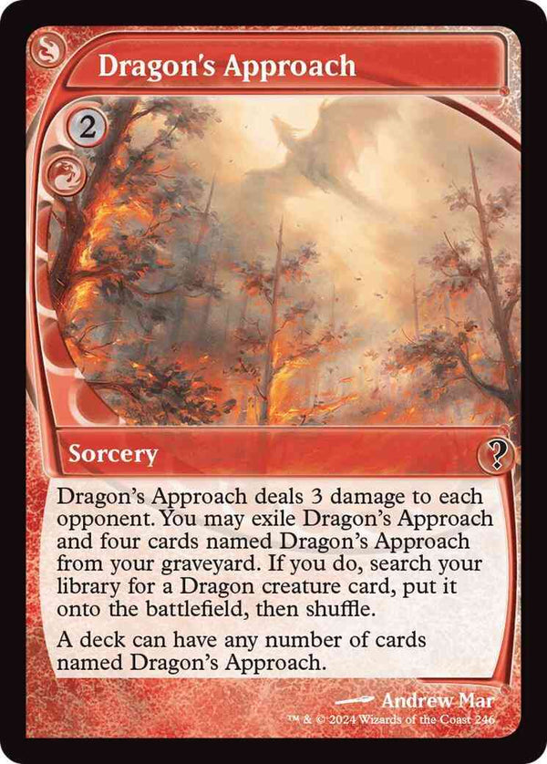 Dragon's Approach [246] [Future Frame] [Mystery Booster 2] [Foil]
