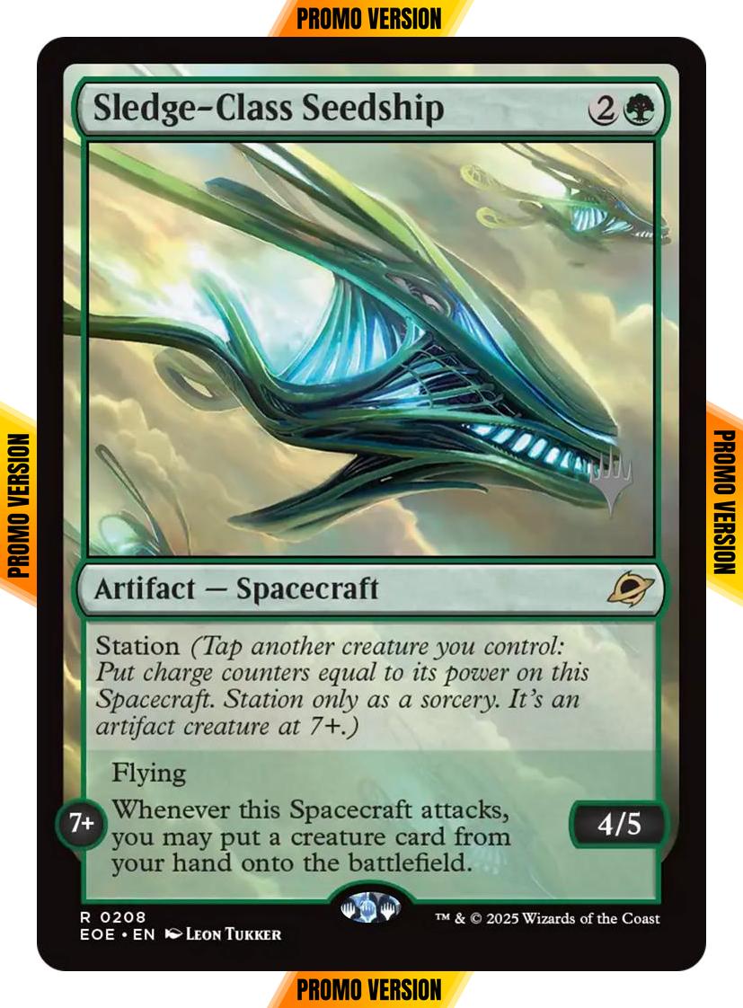 Sledge-Class Seedship [208p] [Promo Pack] [Edge of Eternities: Promos] [Non-Foil]