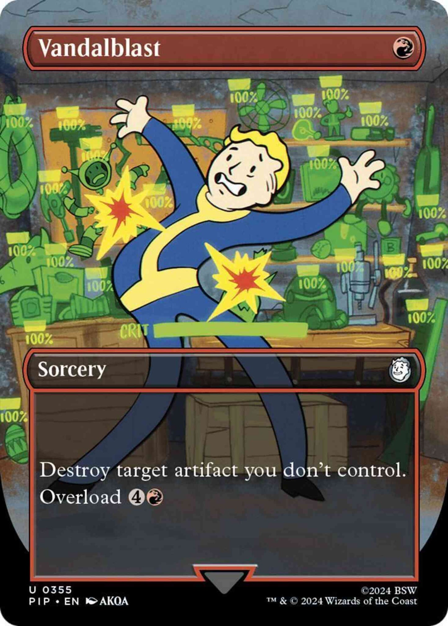 Vandalblast [355] [Borderless] [Fallout] [Non-Foil]