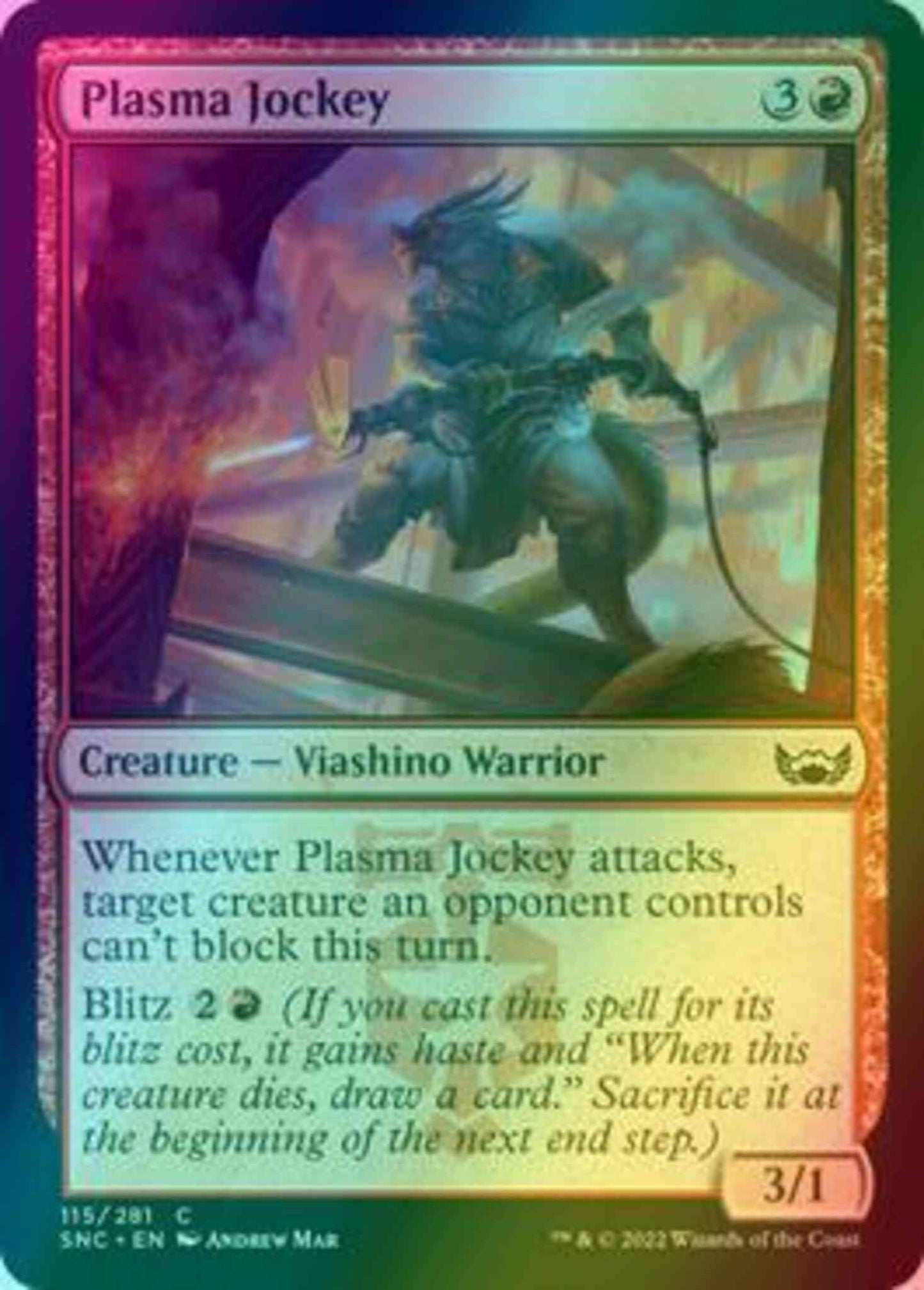 Plasma Jockey [115] [Streets of New Capenna] [Foil]