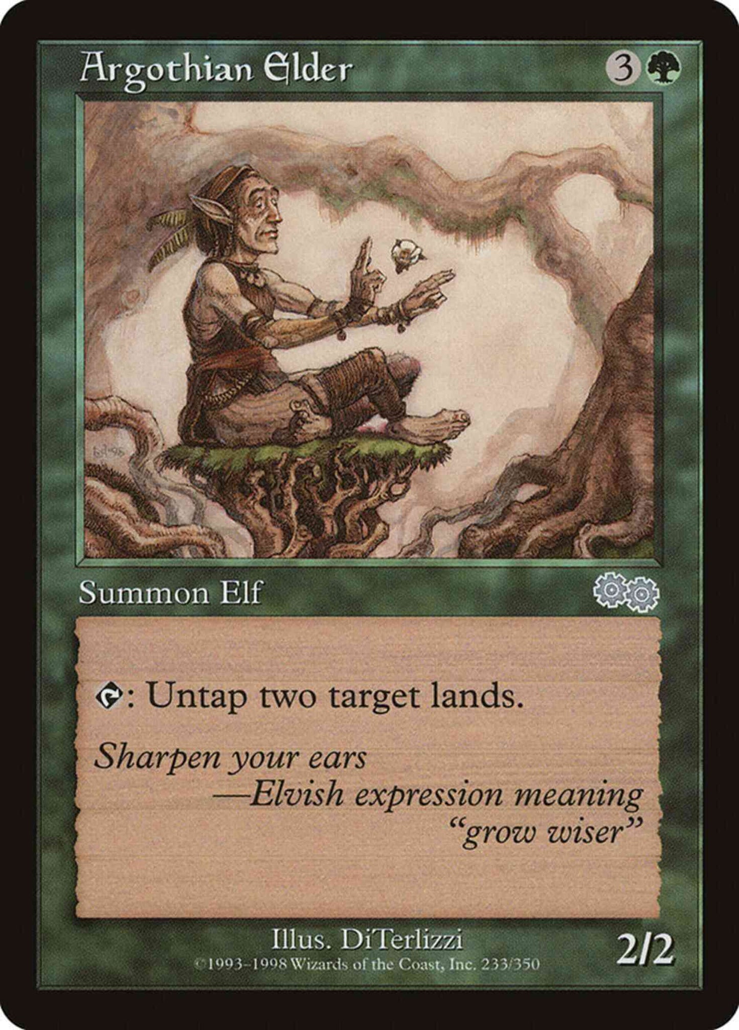 Argothian Elder [233] [Urza's Saga] [Non-Foil]