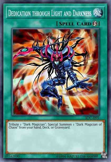 Dedication through Light and Darkness - IOC-095 - Super Rare - Unlimited