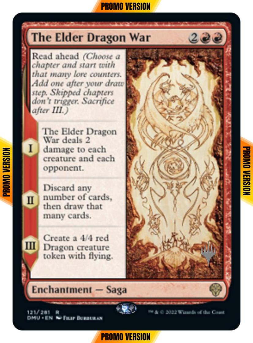 The Elder Dragon War [121p] [Promo Pack] [Dominaria United: Promos] [Non-Foil]