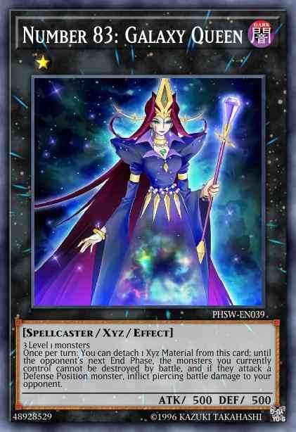 Number 83: Galaxy Queen - SP13-EN028 - Starfoil Rare - 1st Edition