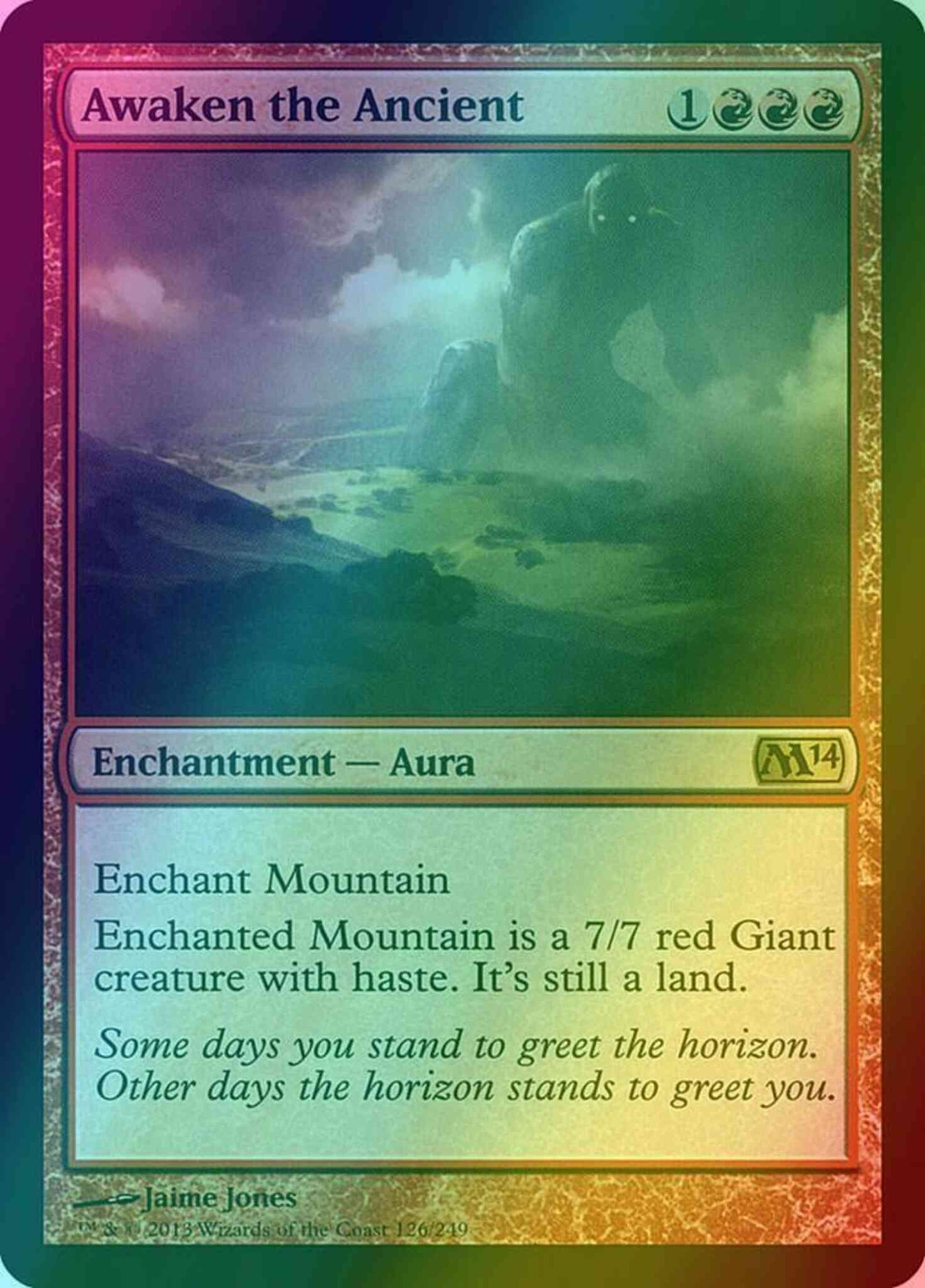 Awaken the Ancient [126] [Magic 2014] [Foil]