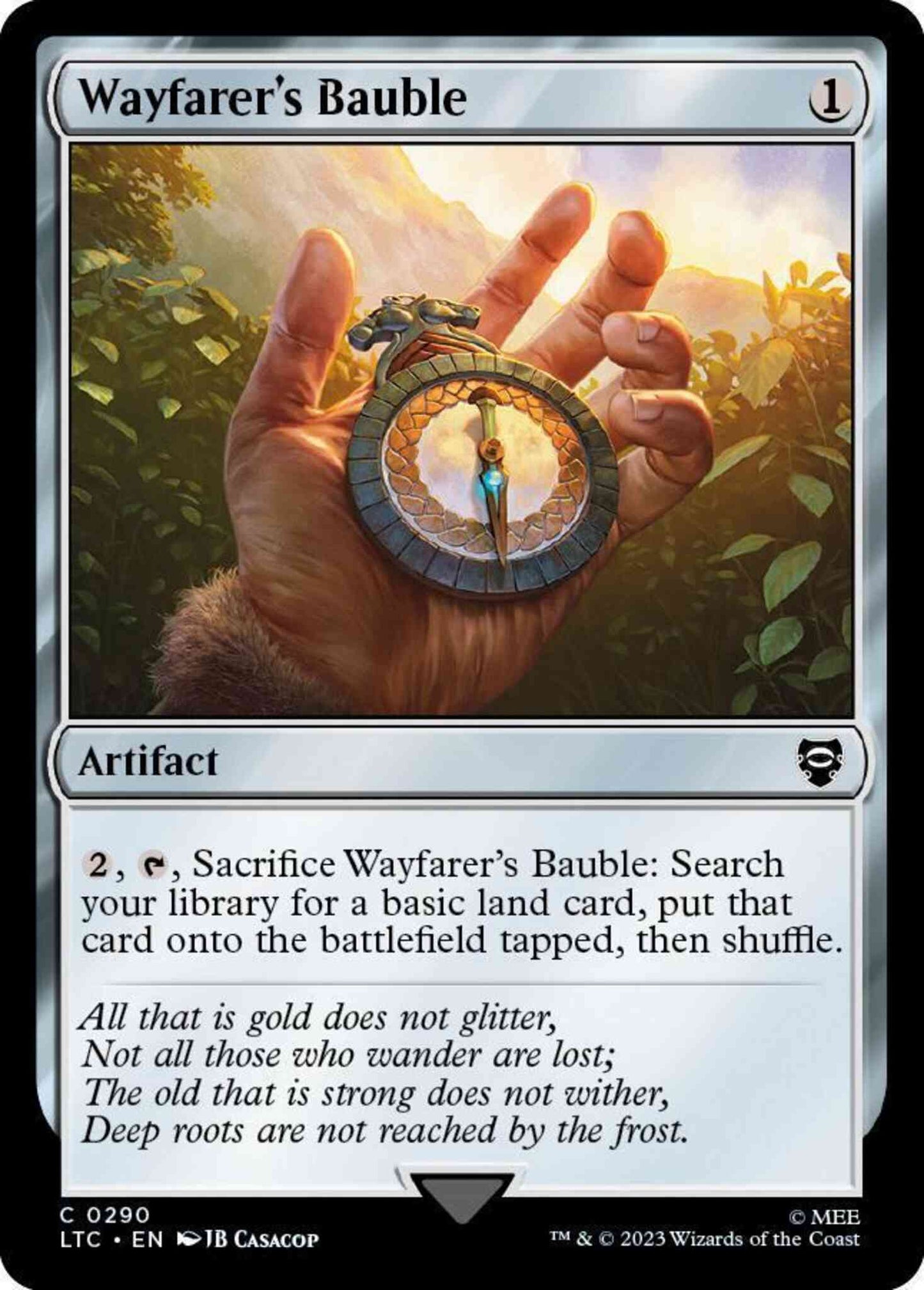 Wayfarer's Bauble [290] [The Lord of the Rings: Tales of Middle-earth: Commander] [Non-Foil]