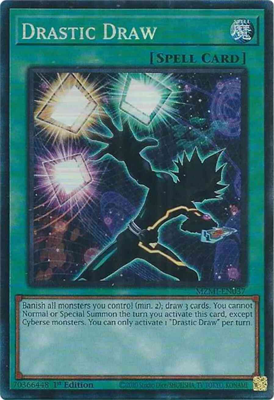 Drastic Draw - MZMI-EN037 - Collector's Rare - 1st Edition