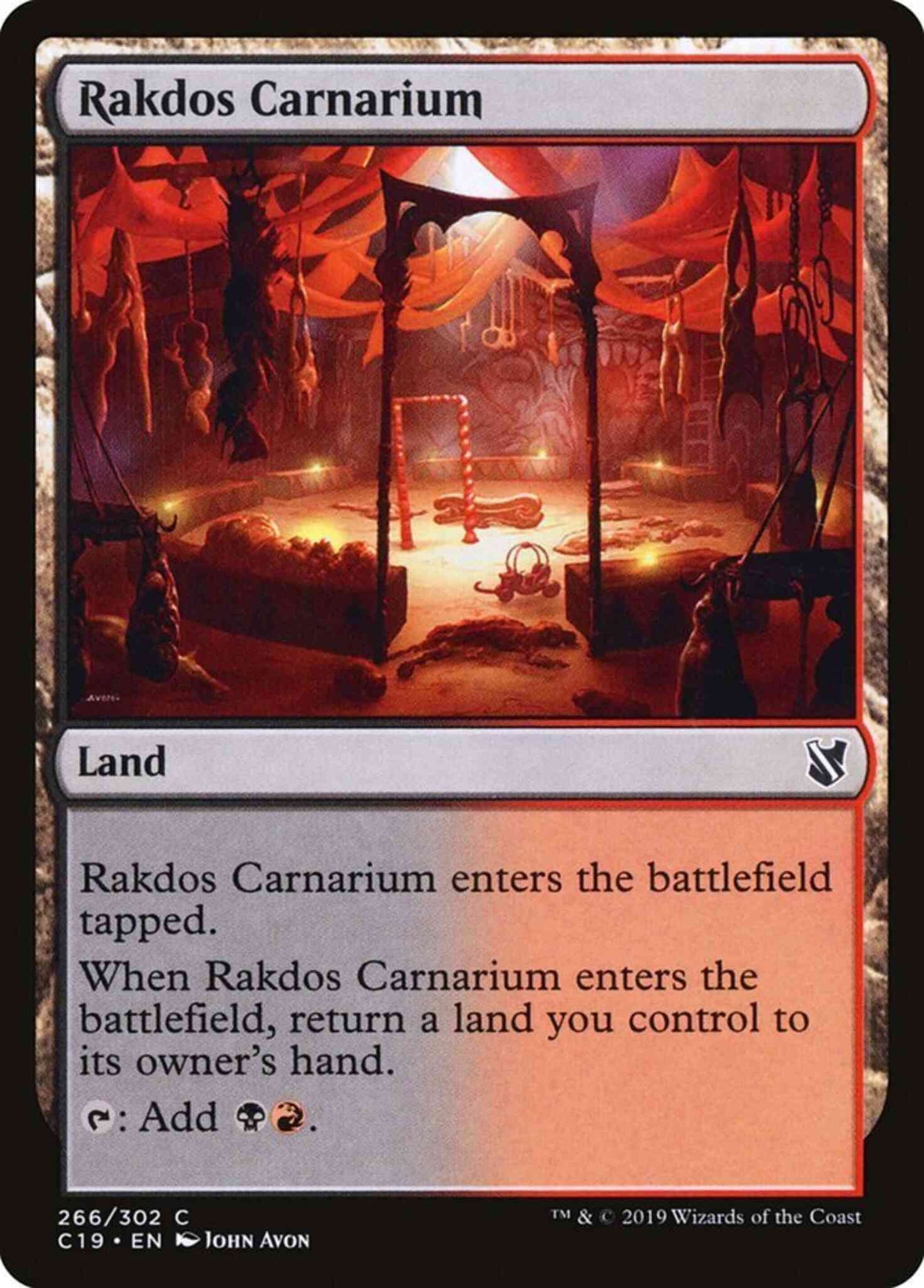 Rakdos Carnarium [266] [Commander 2019] [Non-Foil]