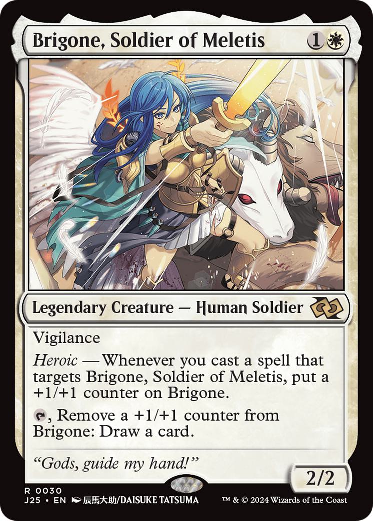 Brigone, Soldier of Meletis [30] [Anime] [Foundations: Jumpstart] [Non-Foil]