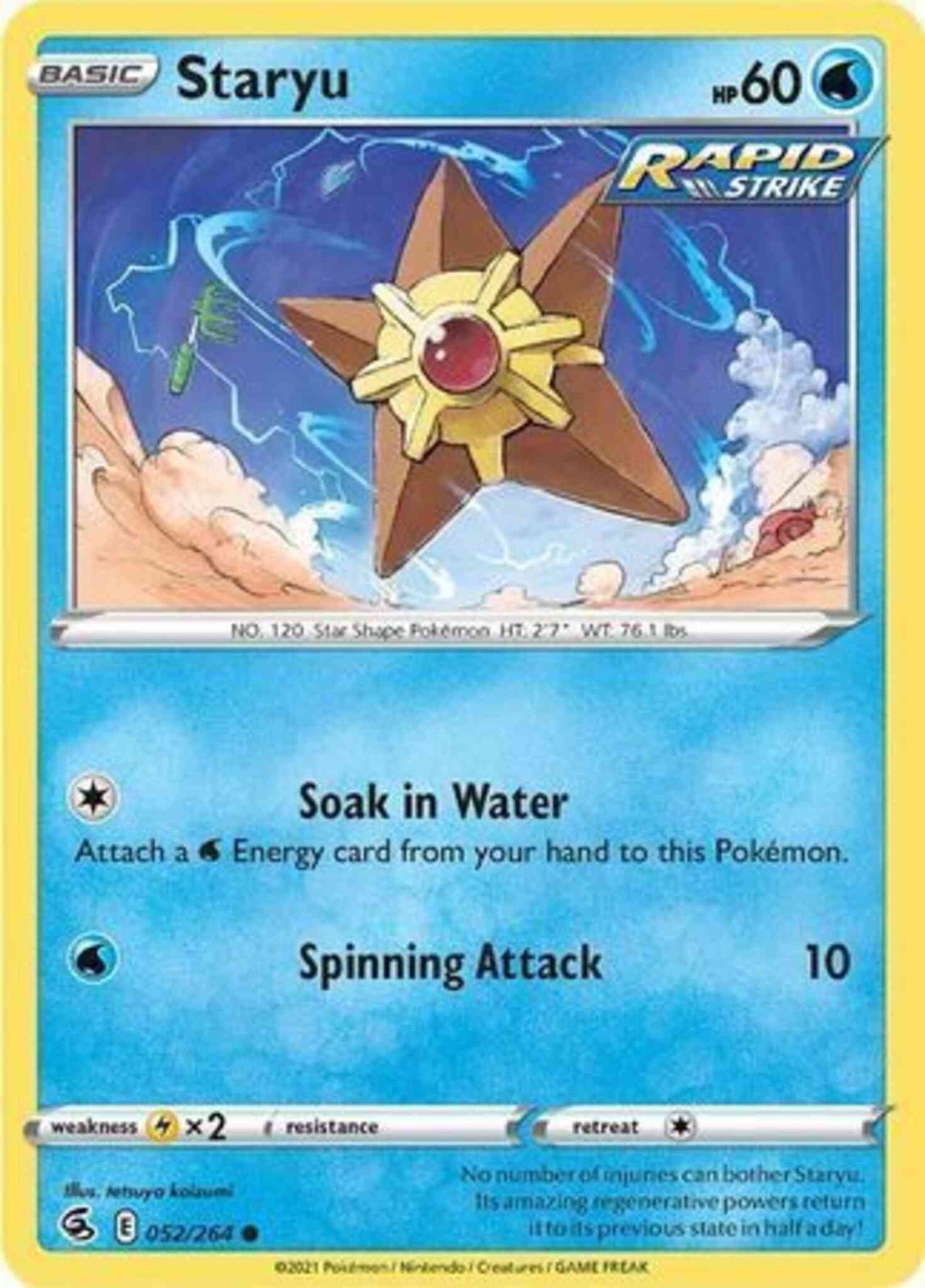 Staryu - 052/264 - Common [SWSH8-052] [Non-Holo]