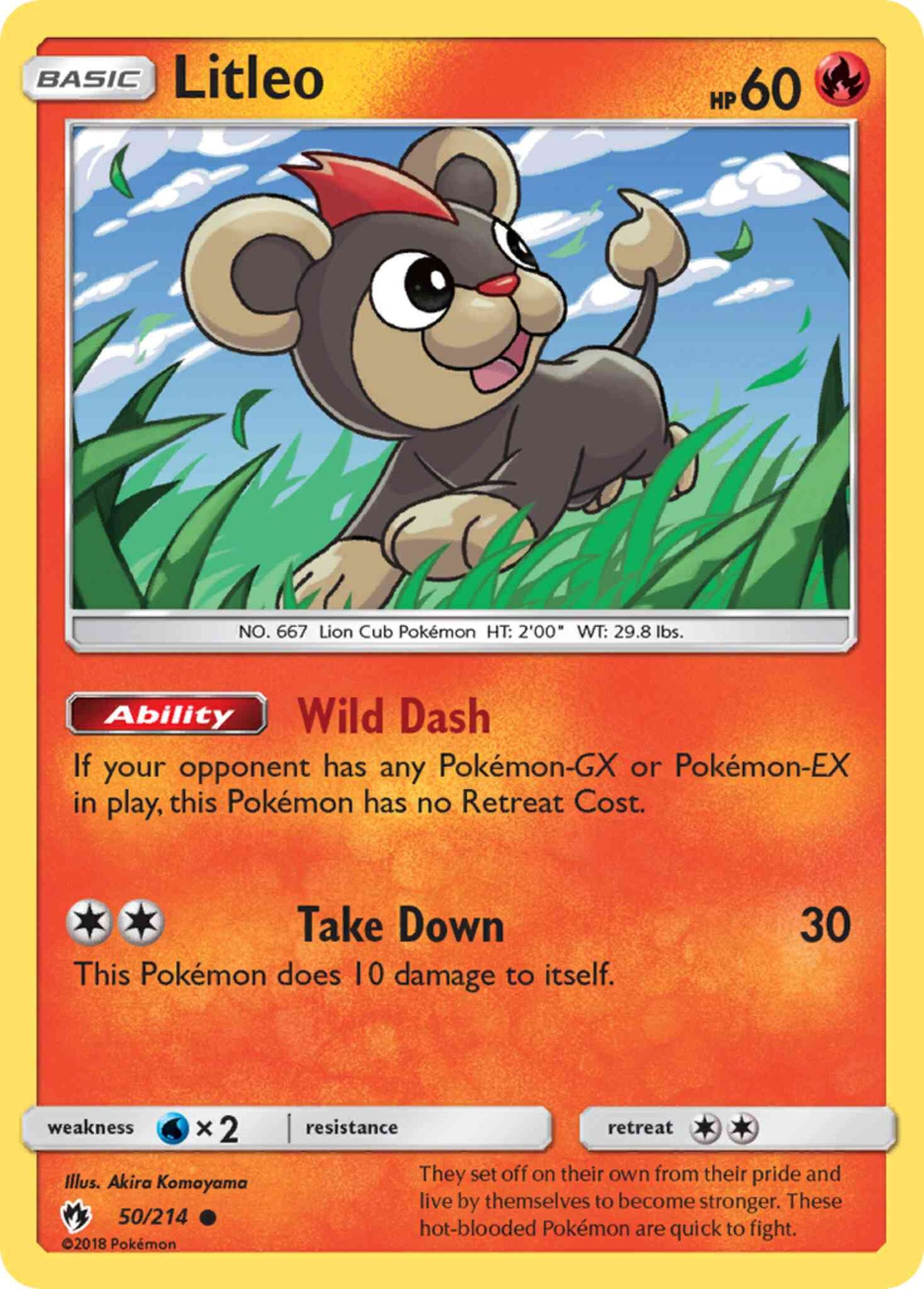 Litleo - 50/214 - Common [sm8-50] [Non-Holo]