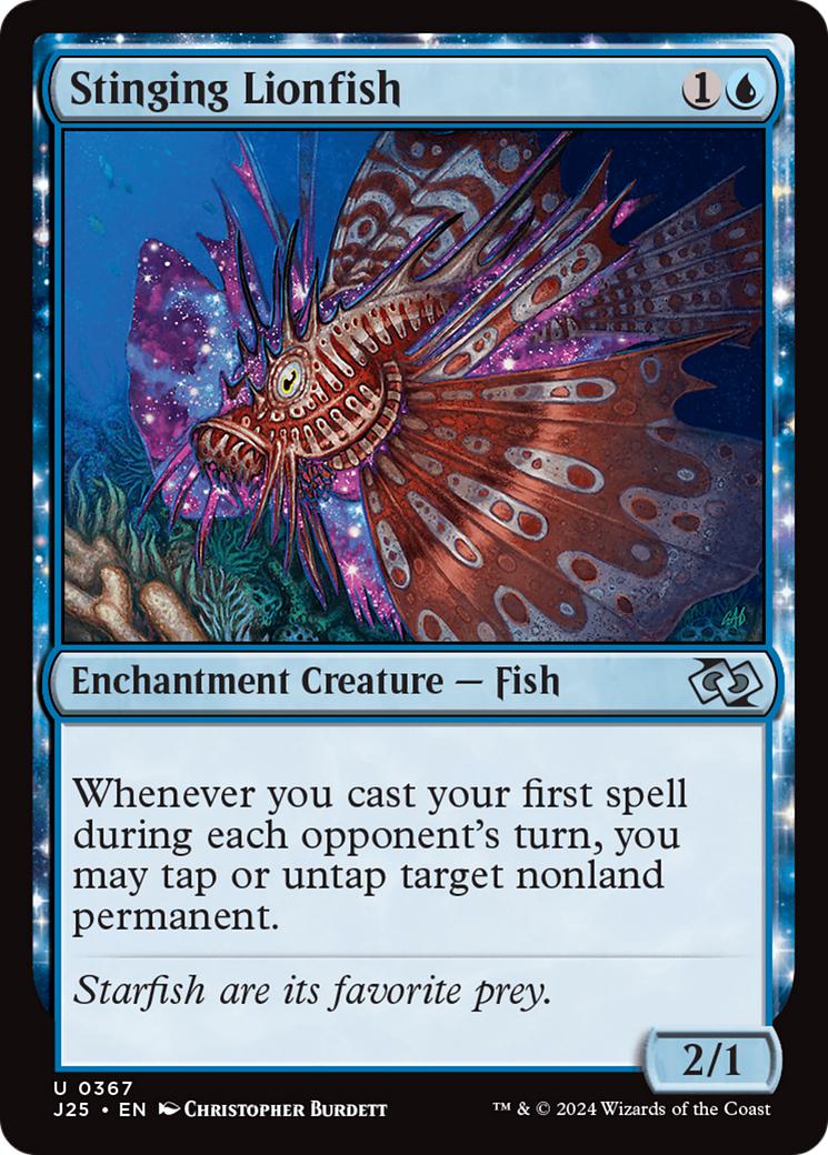Stinging Lionfish [367] [Foundations: Jumpstart] [Non-Foil]