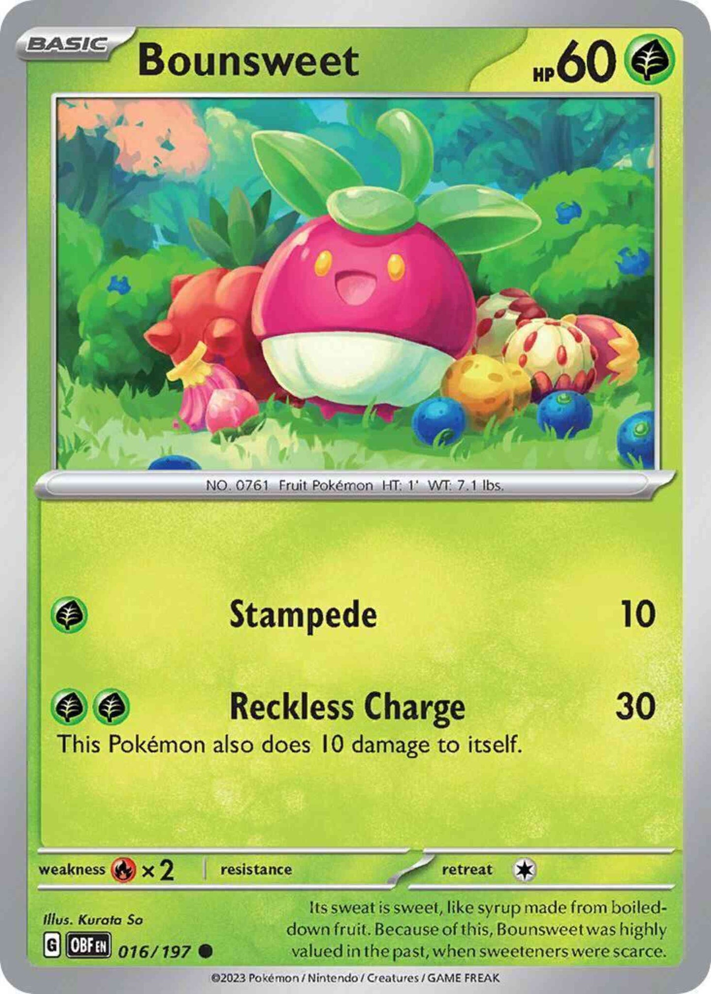 Bounsweet - 016/197 - Common [sv03-016] [Non-Holo]