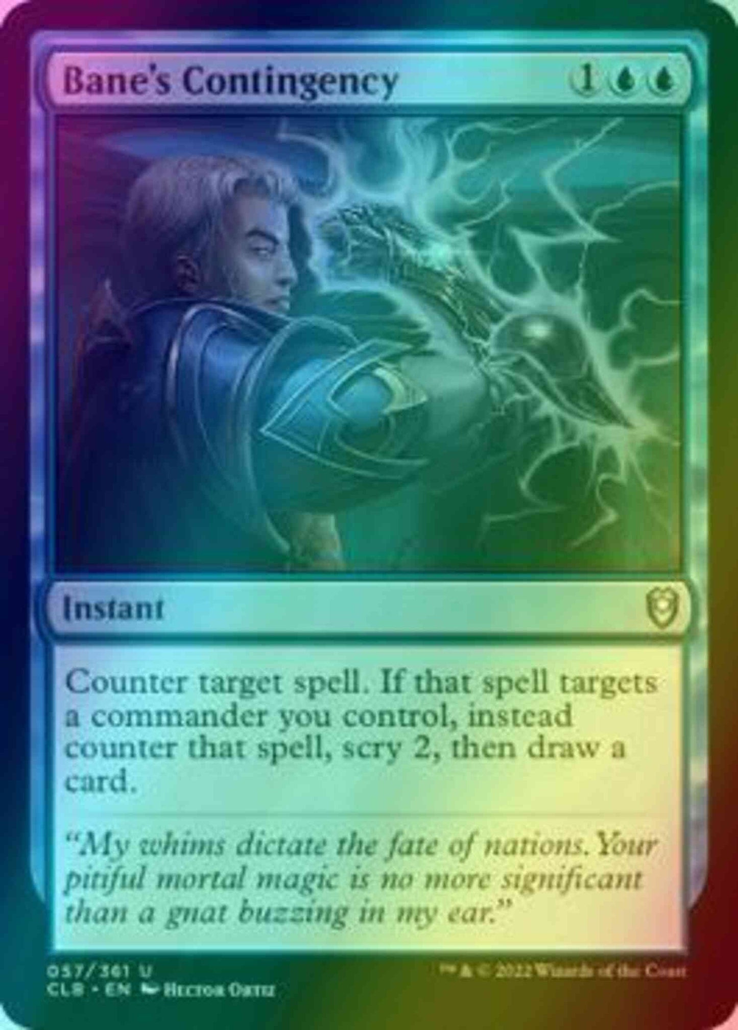 Bane's Contingency [57] [Commander Legends: Battle for Baldur's Gate] [Foil]