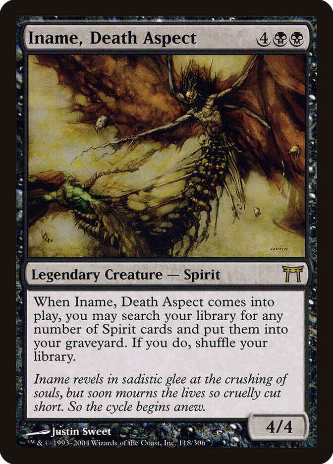 Iname, Death Aspect [118] [Champions of Kamigawa] [Non-Foil]