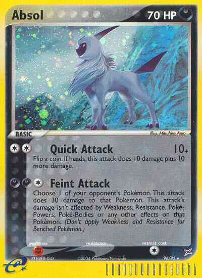 Absol - 96/95 - Rare Holo [ex4-96] [Holo]