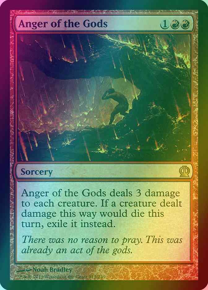 Anger of the Gods [112] [Theros] [Foil]
