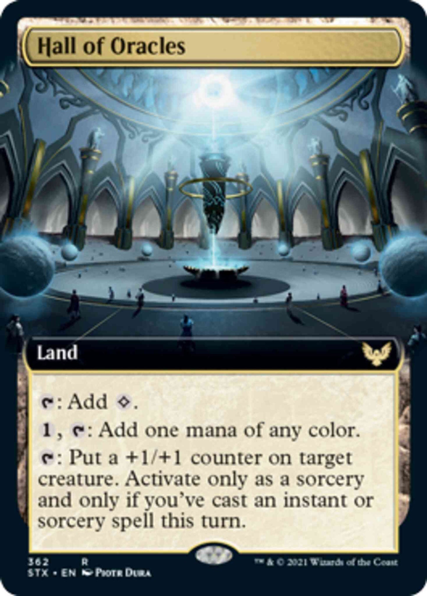 Hall of Oracles [362] [Extended Art] [Strixhaven: School of Mages] [Non-Foil]