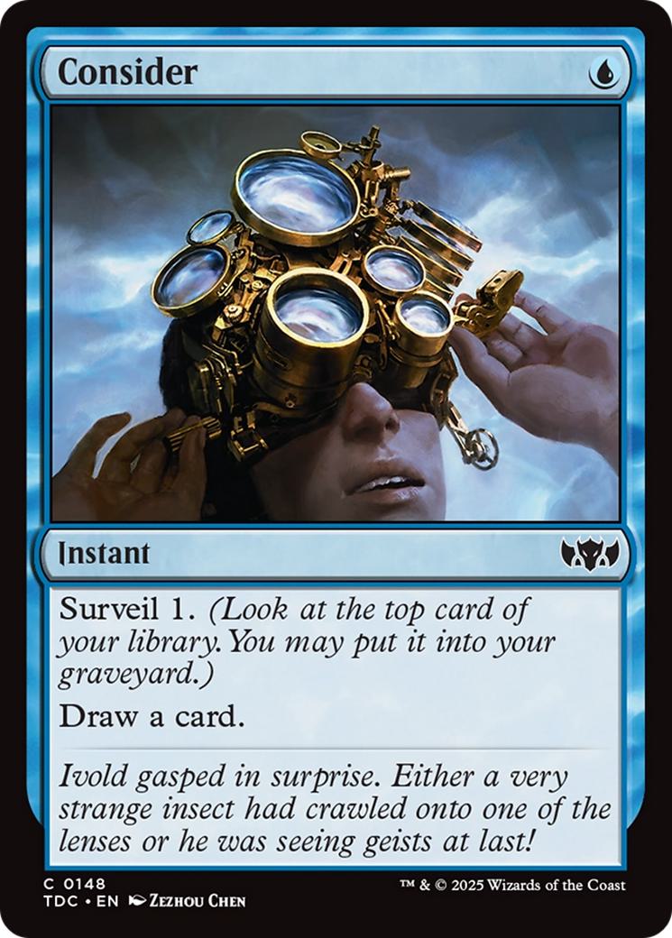 Consider [148] [Tarkir: Dragonstorm: Commander] [Non-Foil]