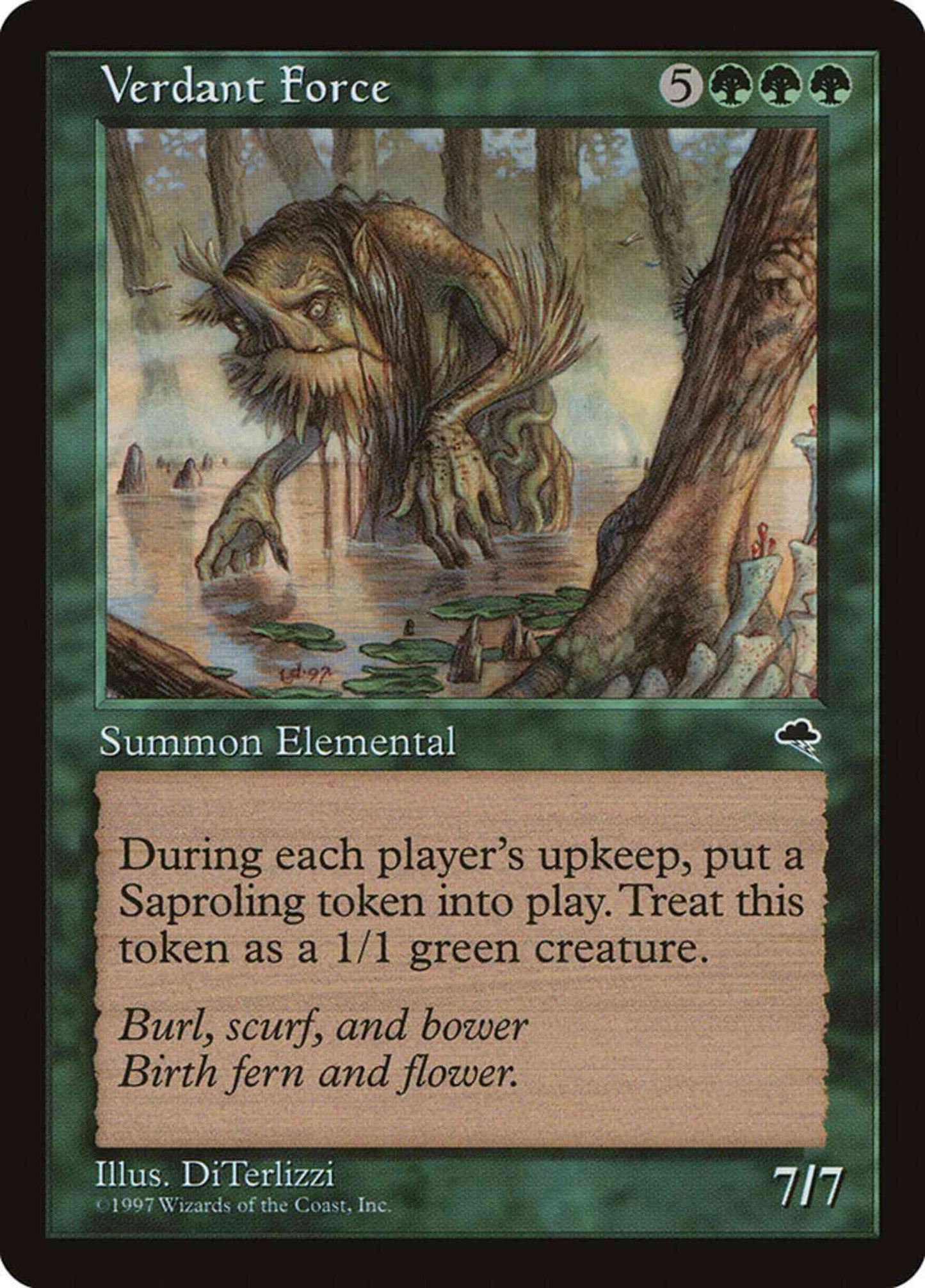 Verdant Force [263] [Tempest] [Non-Foil]