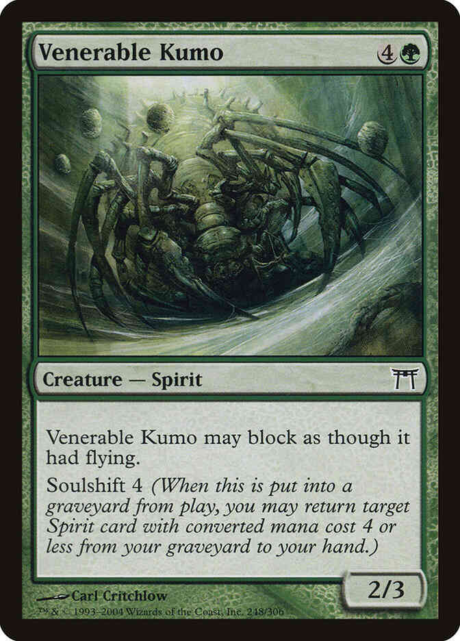 Venerable Kumo [248] [Champions of Kamigawa] [Non-Foil]