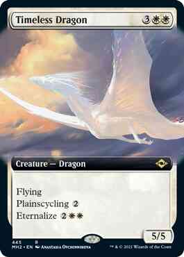 Timeless Dragon [445] [Extended Art] [Modern Horizons 2] [Non-Foil]