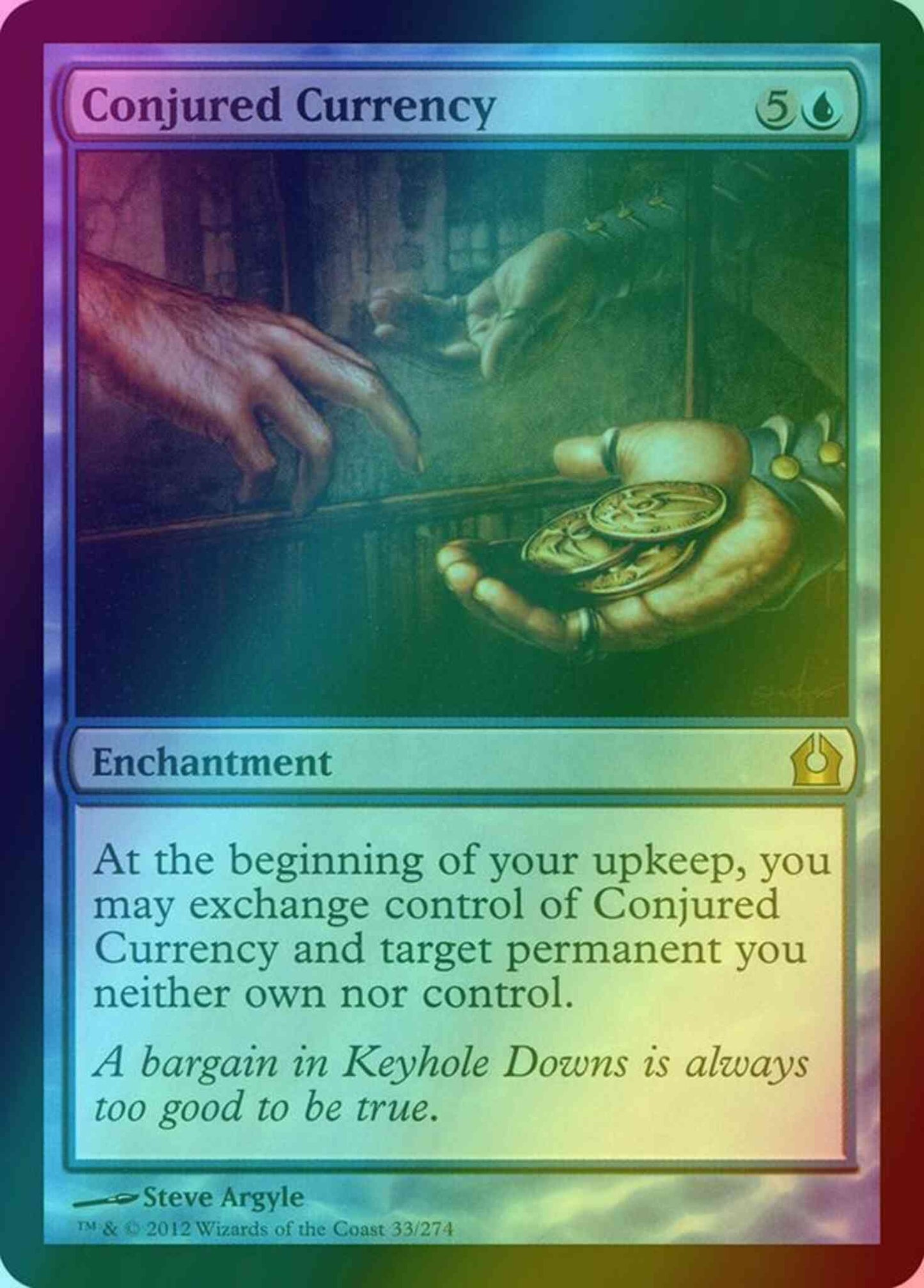 Conjured Currency [33] [Return To Ravnica] [Foil]