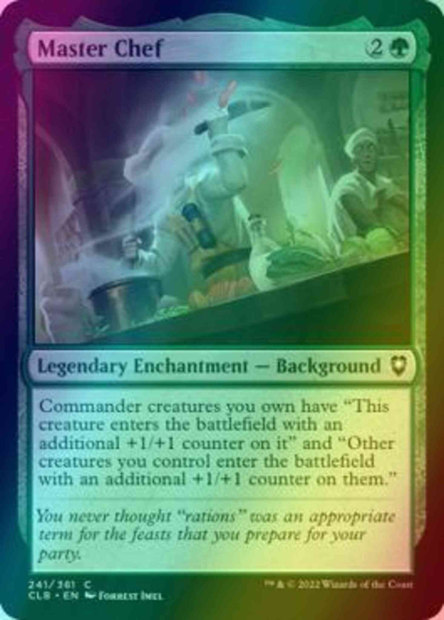 Master Chef [241] [Commander Legends: Battle for Baldur's Gate] [Foil]
