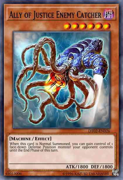Ally of Justice Enemy Catcher - HA02-EN020 - Super Rare - Unlimited