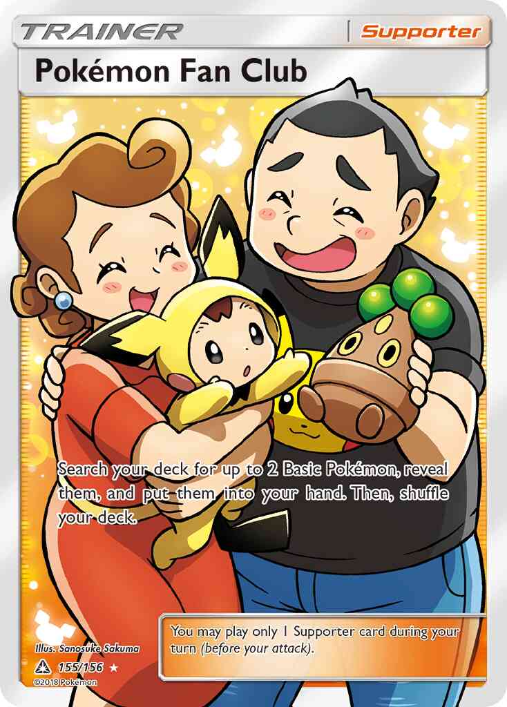 Pokémon Fan Club - 155/156 - Rare Ultra [sm5-155] [Ultra]