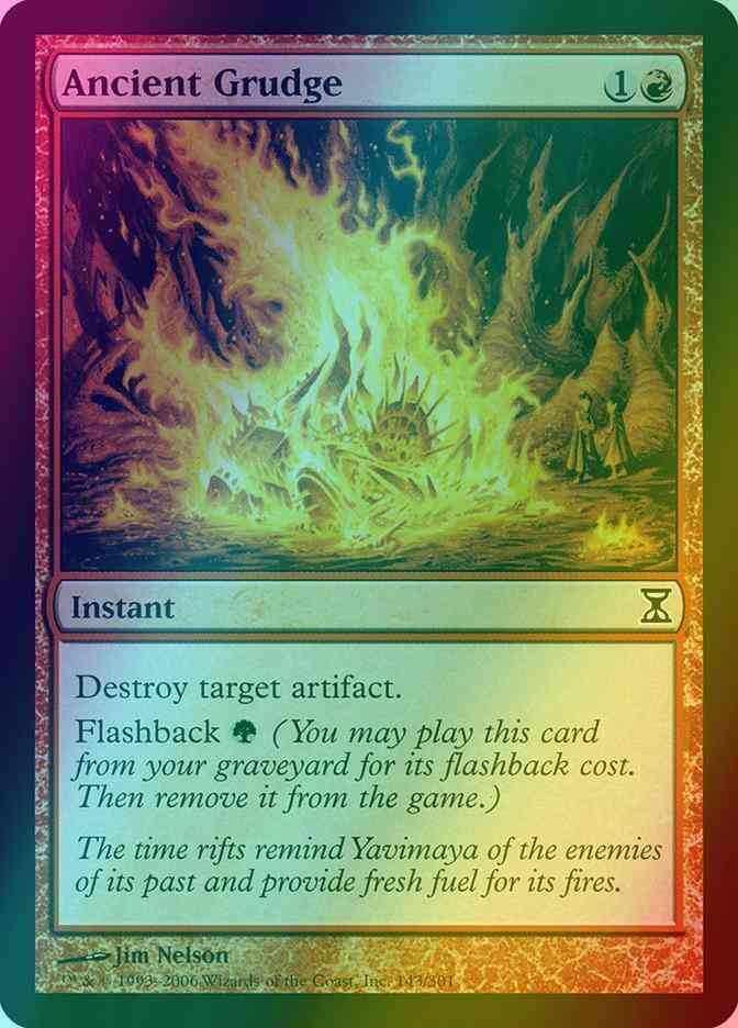 Ancient Grudge [143] [Time Spiral] [Foil]