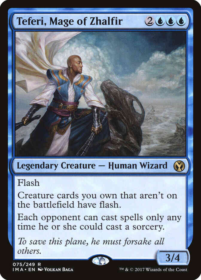 Teferi, Mage of Zhalfir [75] [Iconic Masters] [Non-Foil]