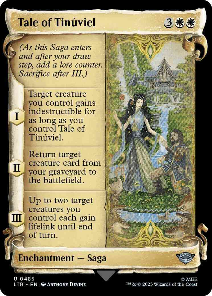 Tale of Tinúviel [485] [Scrolls Showcase] [The Lord of the Rings: Tales of Middle-earth] [Non-Foil]