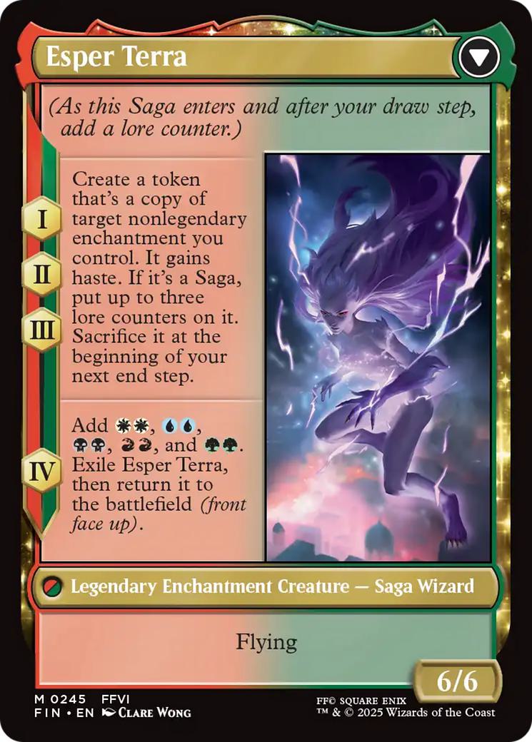 Terra, Magical Adept // Esper Terra [245] [FINAL FANTASY] [Non-Foil]