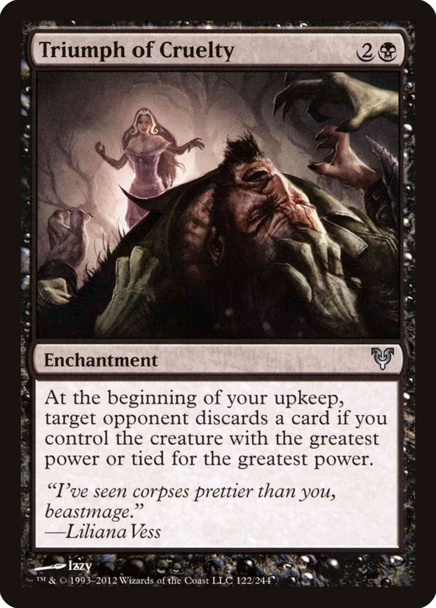 Triumph of Cruelty [122] [Avacyn Restored] [Non-Foil]