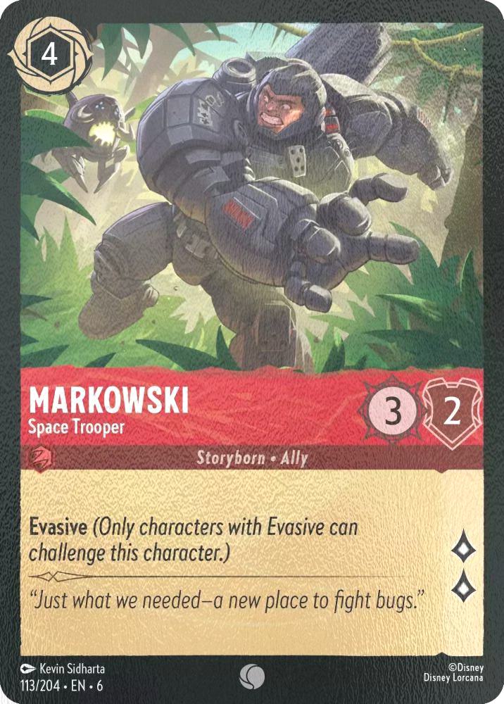 Markowski - Space Trooper - 113/204 [Azurite Sea] [Cold Foil]