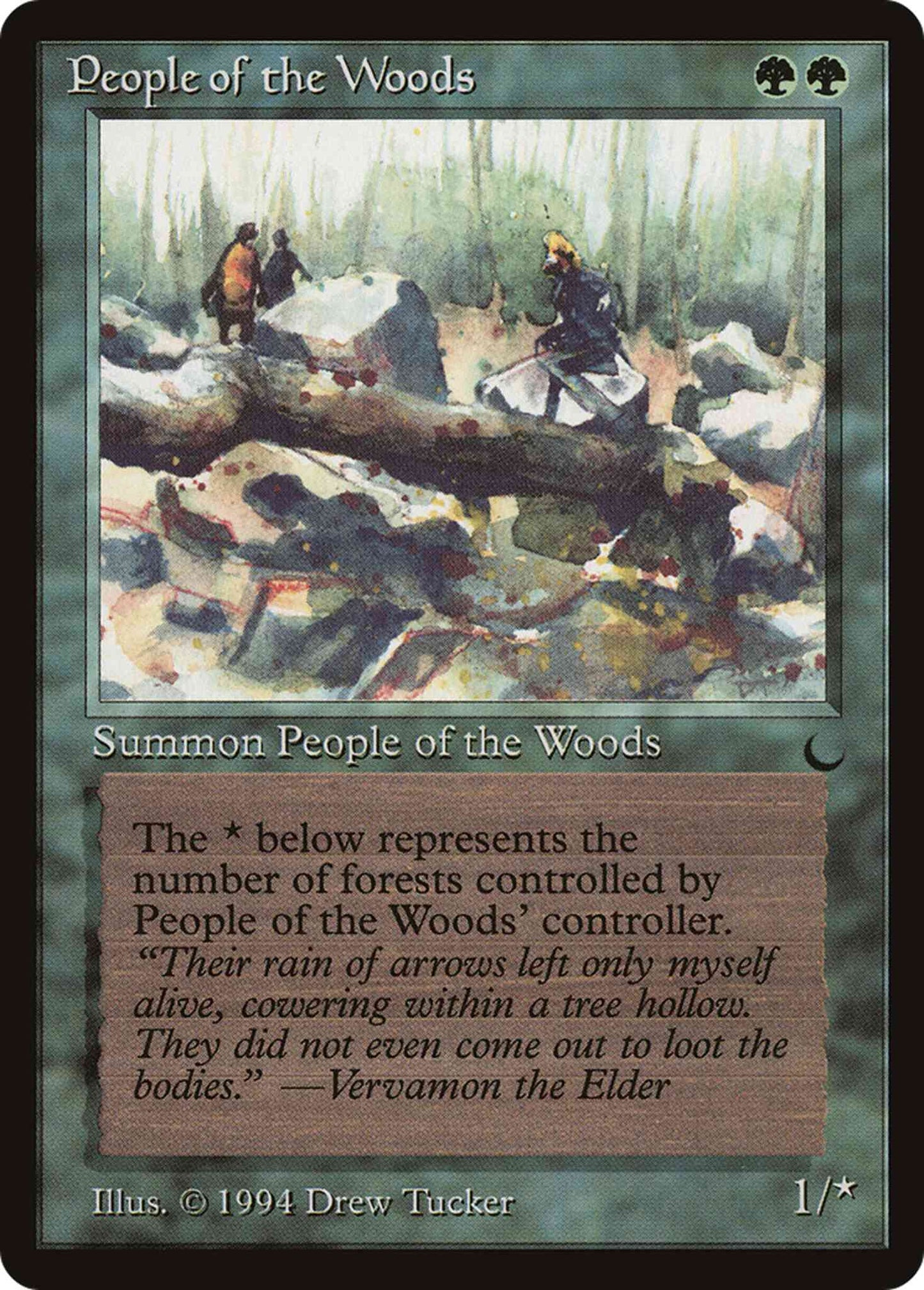 People of the Woods [83] [The Dark] [Non-Foil]