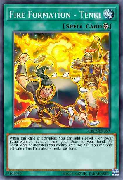 Fire Formation - Tenki - SBCB-EN057 - Common - 1st Edition