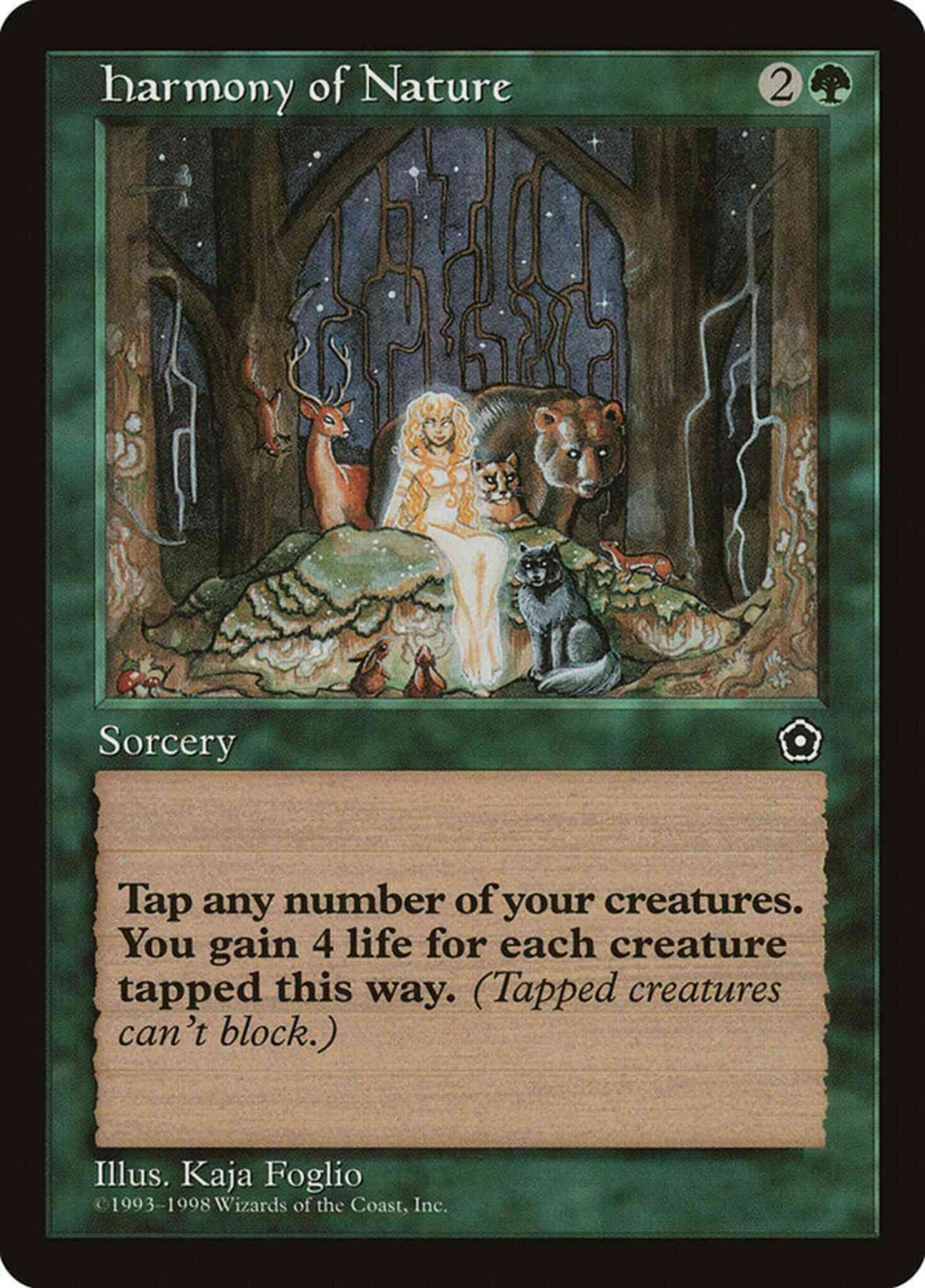 Harmony of Nature [128] [Portal Second Age] [Non-Foil]