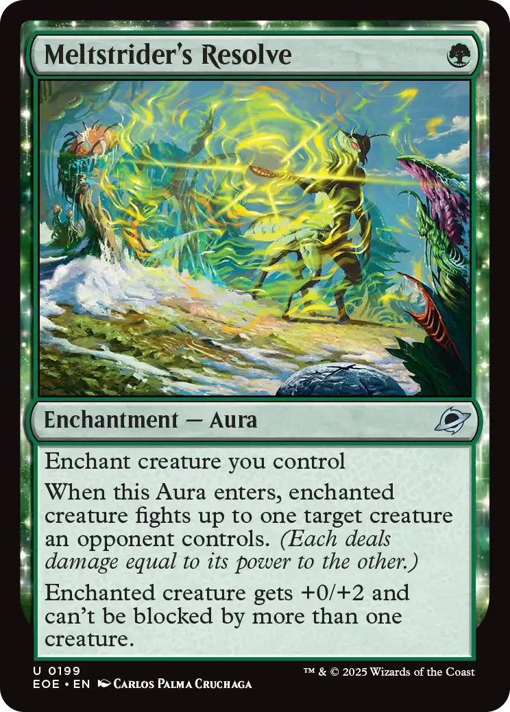 Meltstrider's Resolve [199] [Edge of Eternities] [Non-Foil]