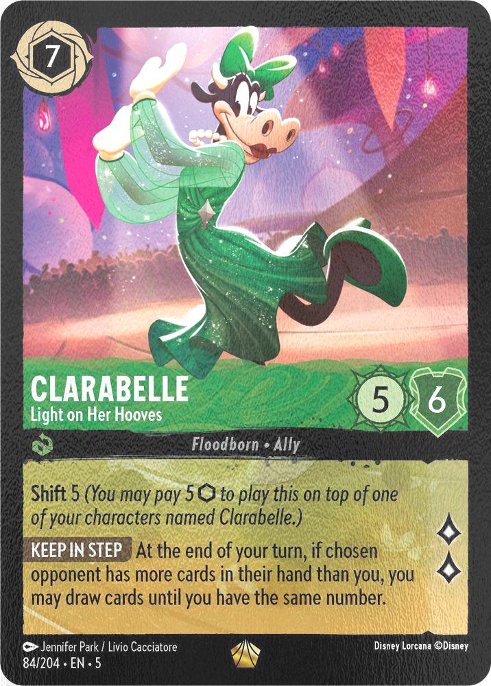 Clarabelle - Light on Her Hooves - 84/204 [Shimmering Skies] [Cold Foil]