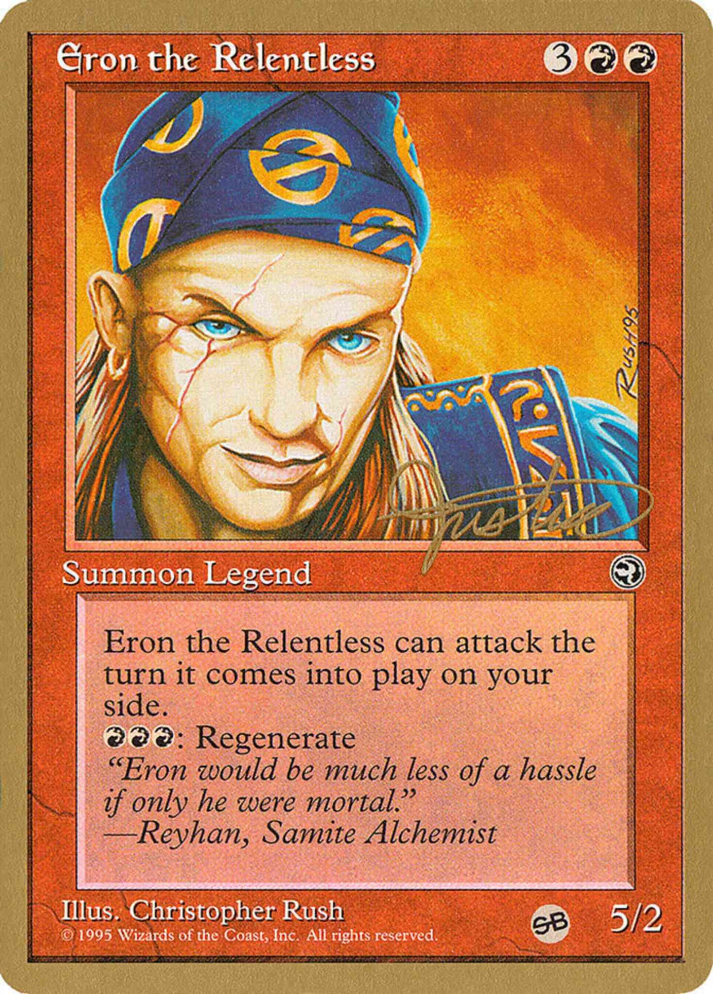 Eron the Relentless [mj73sb] [Pro Tour Collector Set] [Non-Foil]