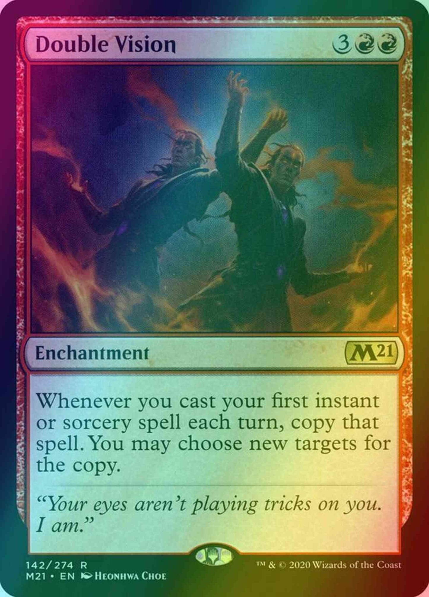 Double Vision [142] [Core Set 2021] [Foil]