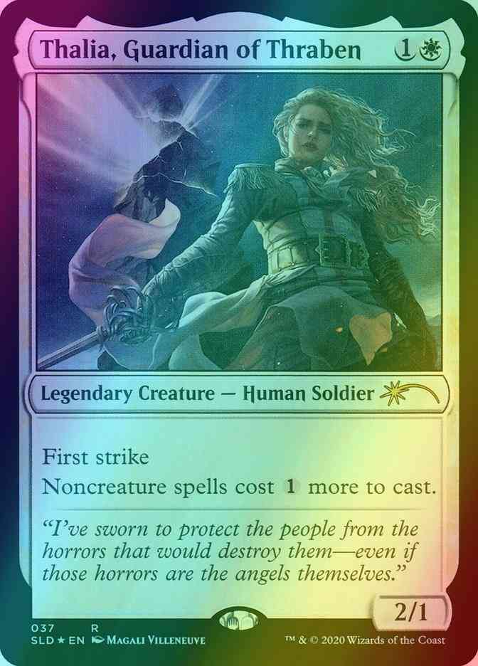 Thalia, Guardian of Thraben [0037] [Beyond the Helvault] [Secret Lair Drop] [Foil]