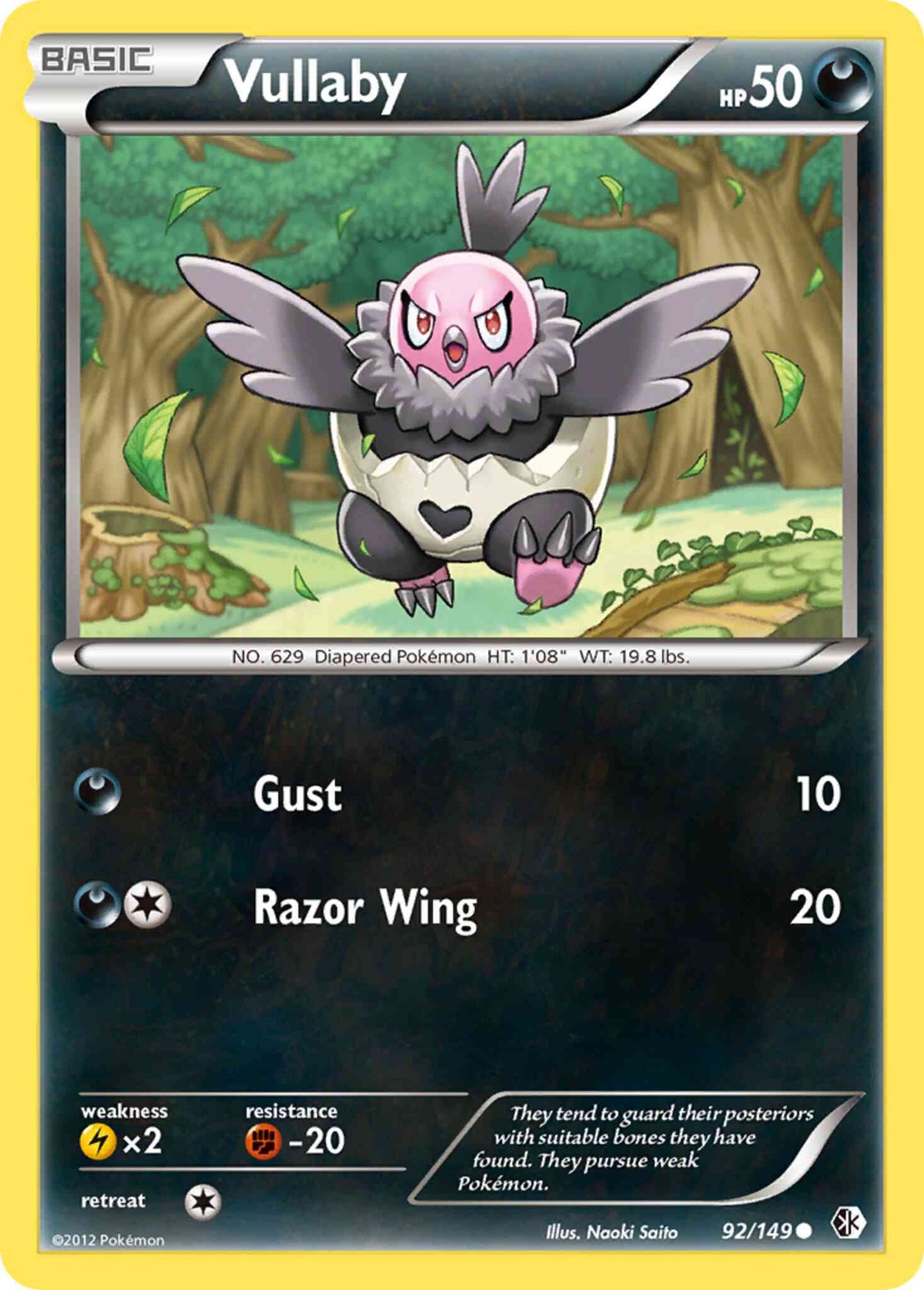 Vullaby - 92/149 - Common [bw7-92] [Non-Holo]